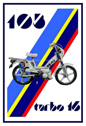 Plaque tableau peugeot 103 - ,