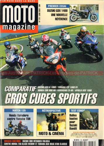 Moto magazine 178 - 178, gsx