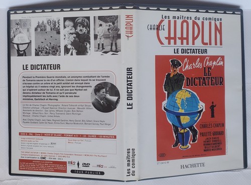 Dvd dictateur charlie - le,