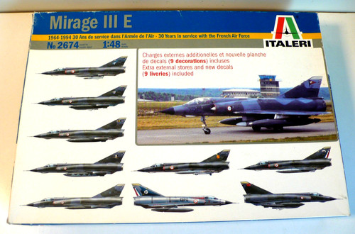 Kit italeri 48ème mirage - kit,