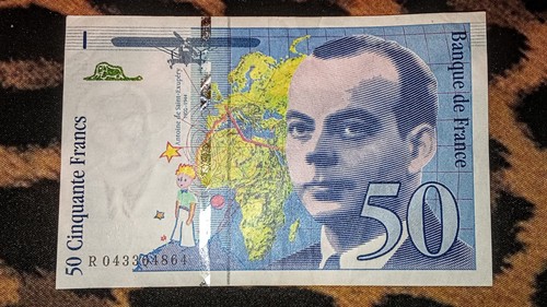Billet francs saint - 50,