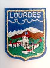 HOURDES embroidered felt patch
