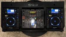 2 x platine pioneer cdj 2000 + djm 2000 + top case zono