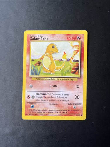 Carte pokémon salameche - pokémon,