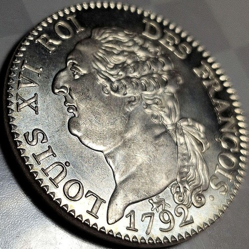 France 1792 pièce - louis, xvi