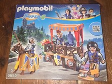 PLAYMOBIL SUPER 4 - Réf. 6695 Tribune Royale avec Alex -
