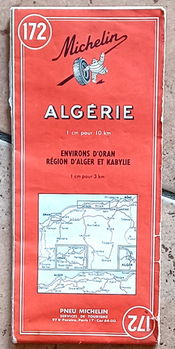 Carte michelin 172 - carte,