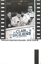 Ticket de cinéma Le Clan des