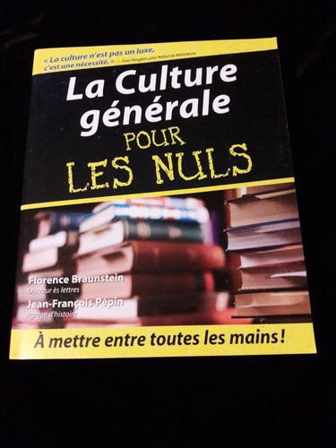 Culture generale pour - generale, les