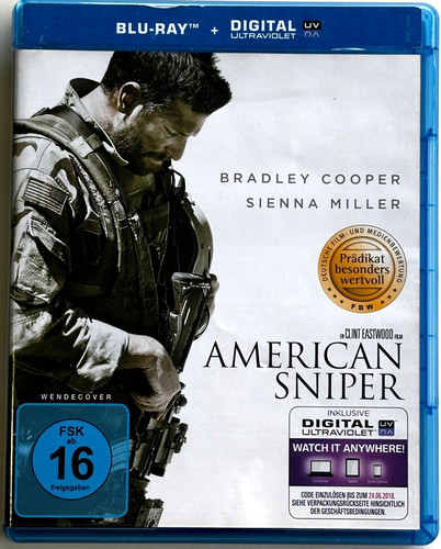 American sniper blu ray - sniper, |