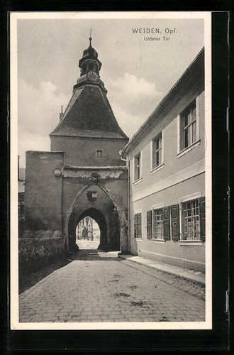 Weiden opf porte - porte, inférieure