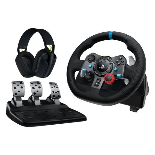 Logitech volant pédalier - volant, et