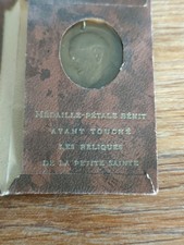 Medaille coulissante Reliquaire  Sainte-Thérèse De l'Enfant-Jésus