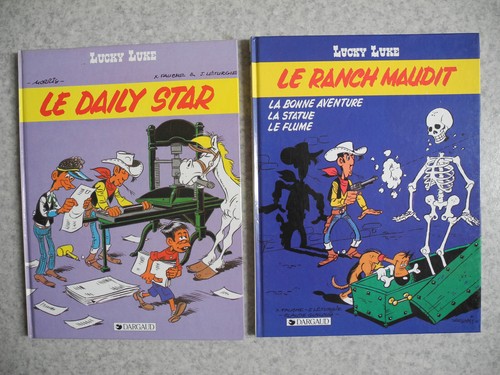 Lot lucky luke daily - bd,