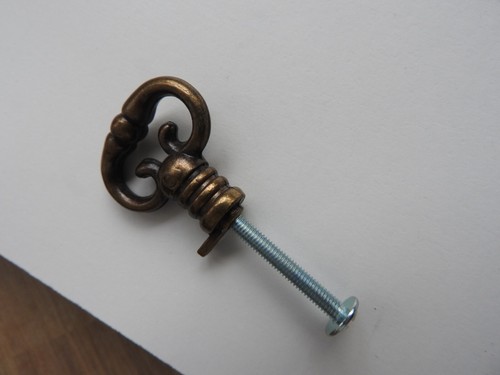 Poignee bouton fausse serrure - poignee,