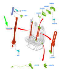 FORD TRANSIT MK4 Ceinture