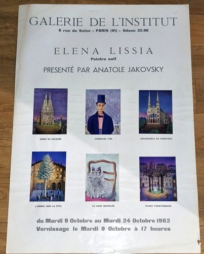 Affiche exposition originale - affiche,
