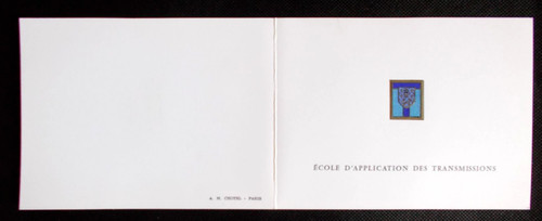 Carte militaire double insigne
