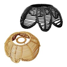 Abat-jour En Rotin En Forme de