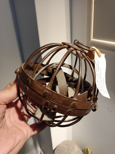 Ancienne lampe huile marine - a,