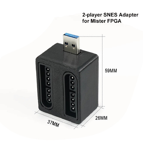 Adaptateur joueurs snes - adaptateur, 2