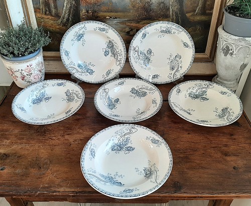 Assiettes creuses - 6,