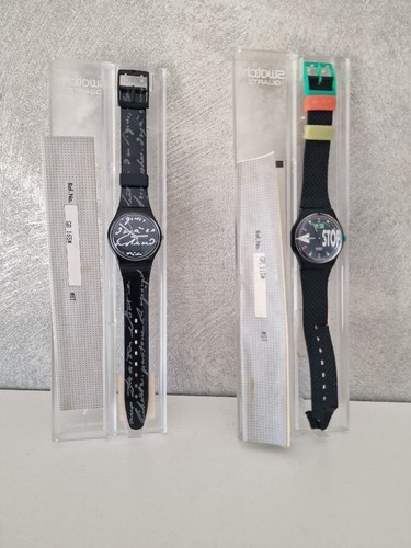 Deux montres swatch années - montres, 90