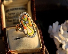 Bague Doré Antique Réglable