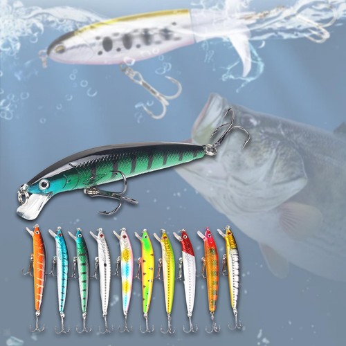 Lot leurres de pêche - 10,