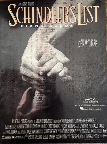 Schindler list piano solos - piano,