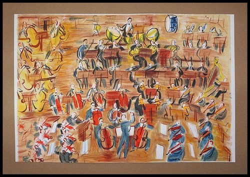 Raoul dufy concert des anges - des,