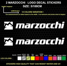 2 MARZOCCHI LOGO autocollant