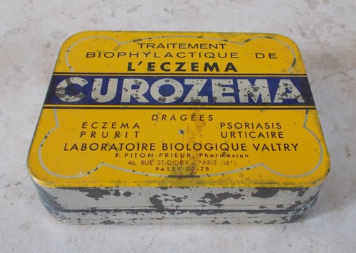 Ancienne boite métal curozema - ancienne,