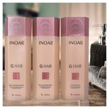 Système de lissage à la kératine G-Hair avec shampooing nettoyant en profondeur