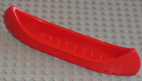 Lego red boat canoe ref - lego,