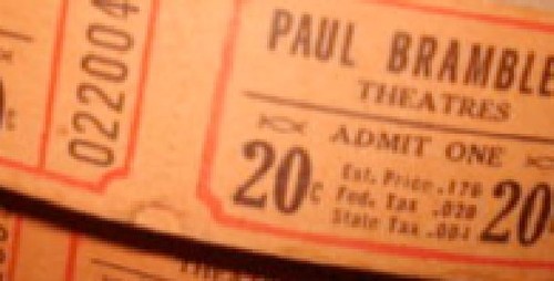 Lot ticket cinema cents - 10,
