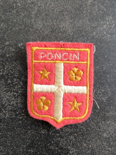 Ecusson brode france poncin - brode,