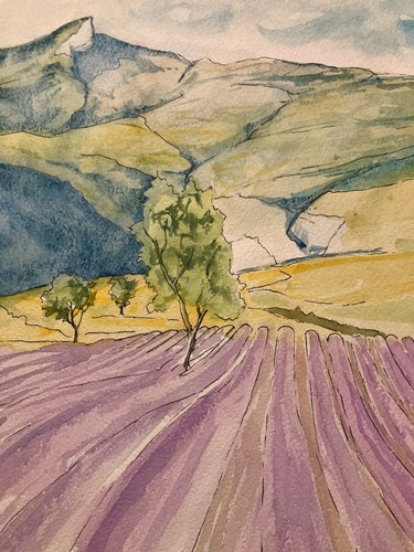 Belle peinture aquarelle - belle,