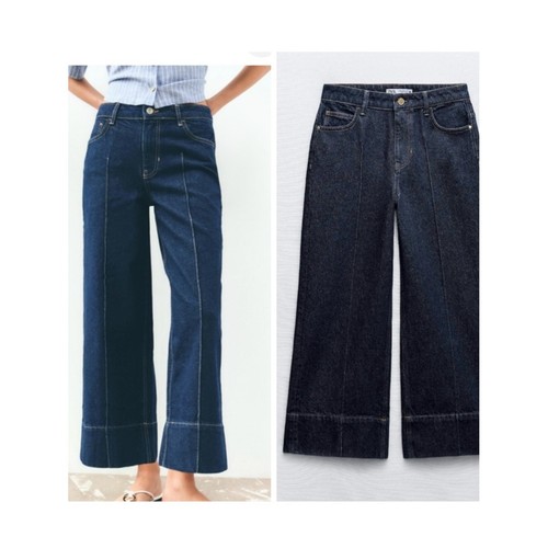 Zara dark blue wide - dark,
