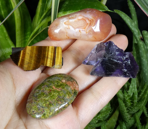 Lot pierres agate - lot,