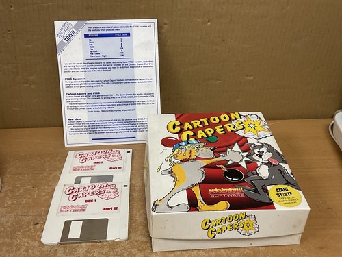 Disquette atari video game - disquette, st