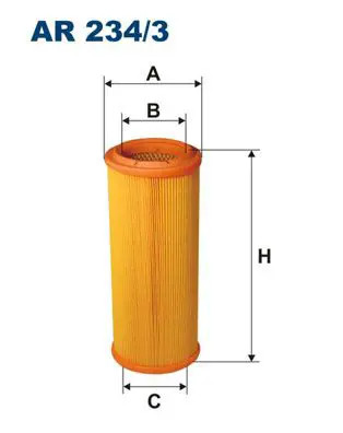 Filtre air cartouche - à,
