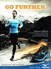 Publicité Advertising 119 2011  Mizuno wave  baskets   wave rider rider14