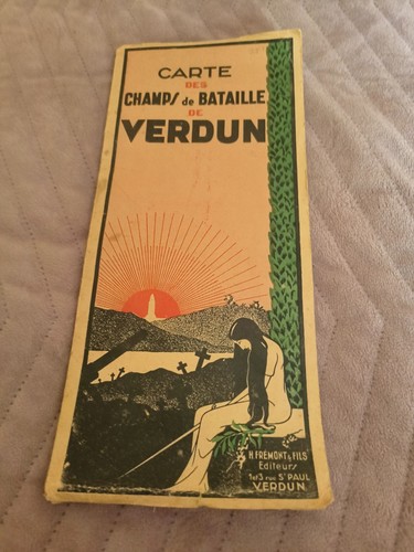 Verdun carte des champs - verdun,