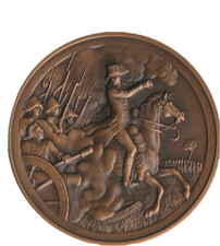France, Médaille, Napoléon Ier, Bataille de Marengo, 1991, Bronze, SUP