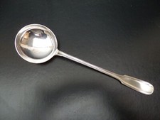 BOULENGER Orfèvre LOUCHE Couvert Métal Argenté long 34 cm Modèle Suzy - Art Déco