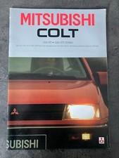 Catalogue / Brochure publicitaire MITSUBISHI COLT 1500 GT 1600 GTI TURBO  G39