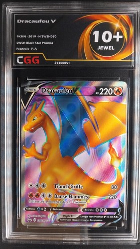 Carte pokemon dracaufeu cgg - v,