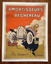 affiche, Affiche automobile
