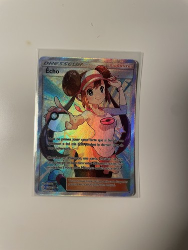 Carte pokémon écho dresseur - carte,